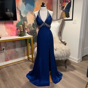 Gorgeous Riva Embellished Backless Gown